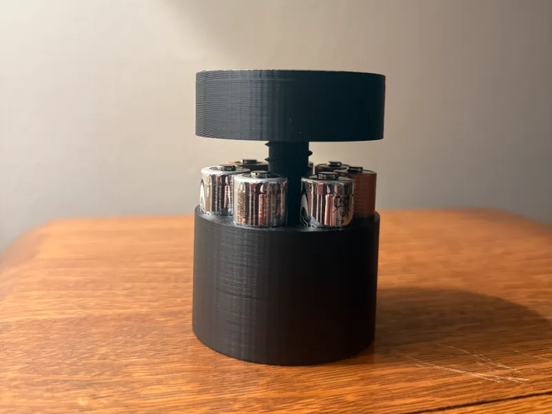 CR123 & AA Battery Container 