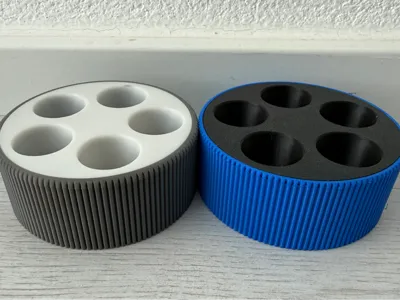 Two-part bottle holder for Doterra Roll-On