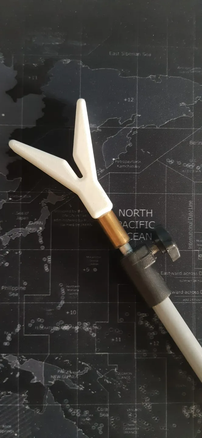 Rod rest front