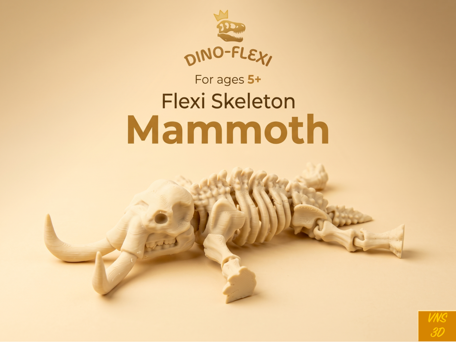 Flexi Skeleton Mammoth 