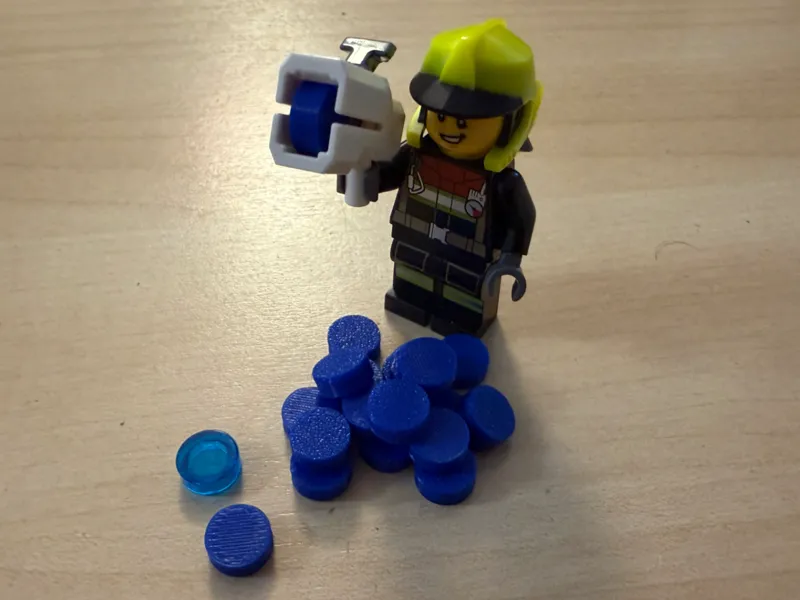Brick-Compatible Stud Shooter Ammo (Replacement)