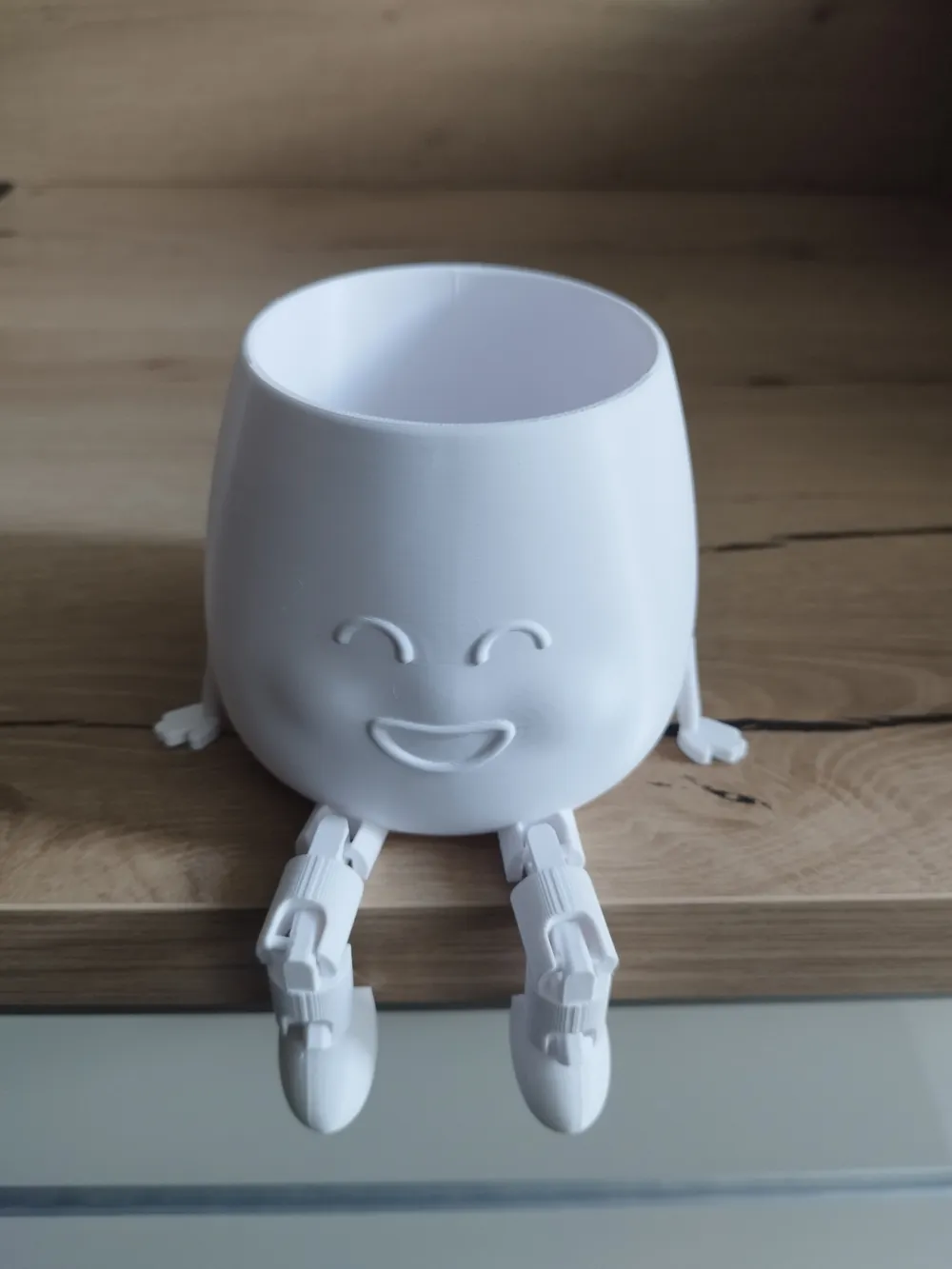 cute flower pot - Free 3D Print Model - MakerWorld