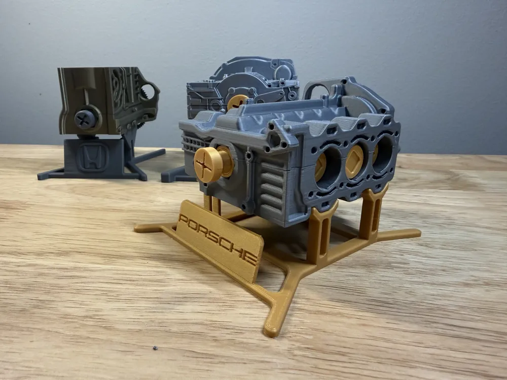 Engine fidget - Porsche 911 Boxer Engine - Free 3D Print Model - MakerWorld