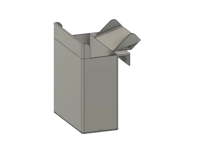 A1 Poop Chute for 21mm Square Rails
