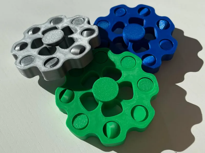 Gear fidget spin-ception