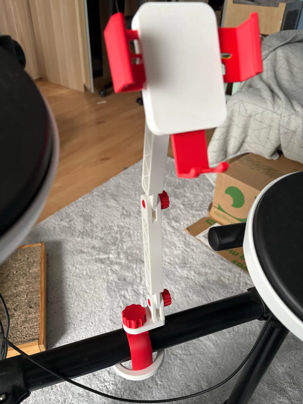 Stylized Mount Roland Roland TD-02KV mount for Mechanical_Phone_Holder - Free 3D Print Model ...