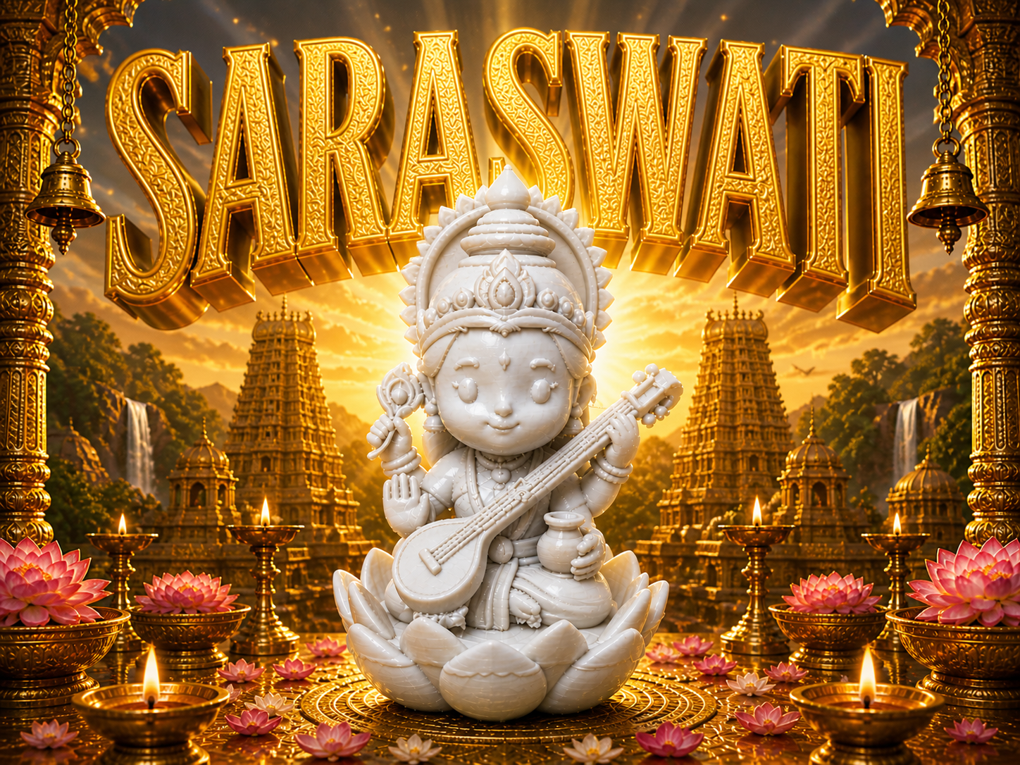Saraswati : Symphony of Knowledge