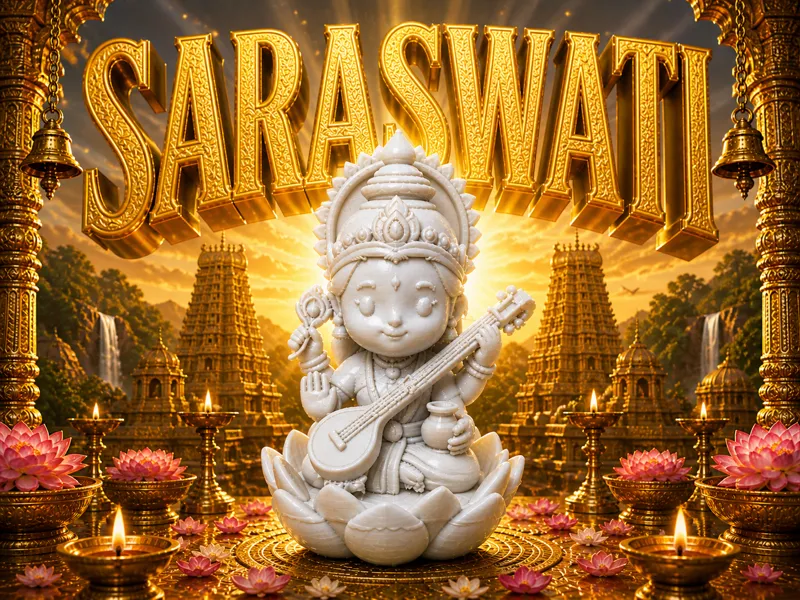 Saraswati : Symphony of Knowledge