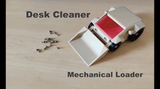 Desk Cleaner Mechanical Loader