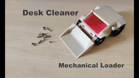 Desk Cleaner Mechanical Loader