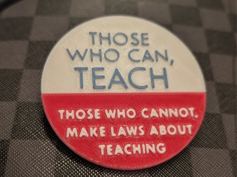 Teacher Button