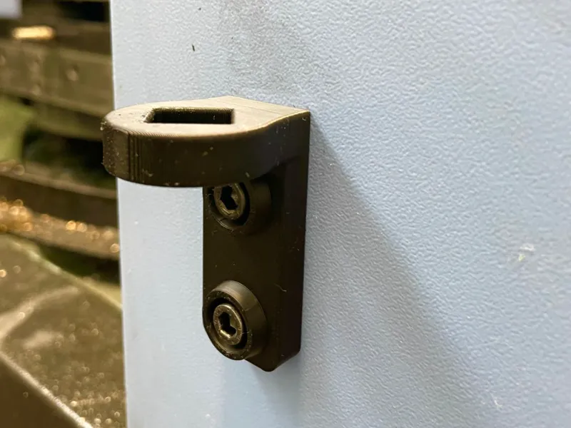 Compressed air gun holder