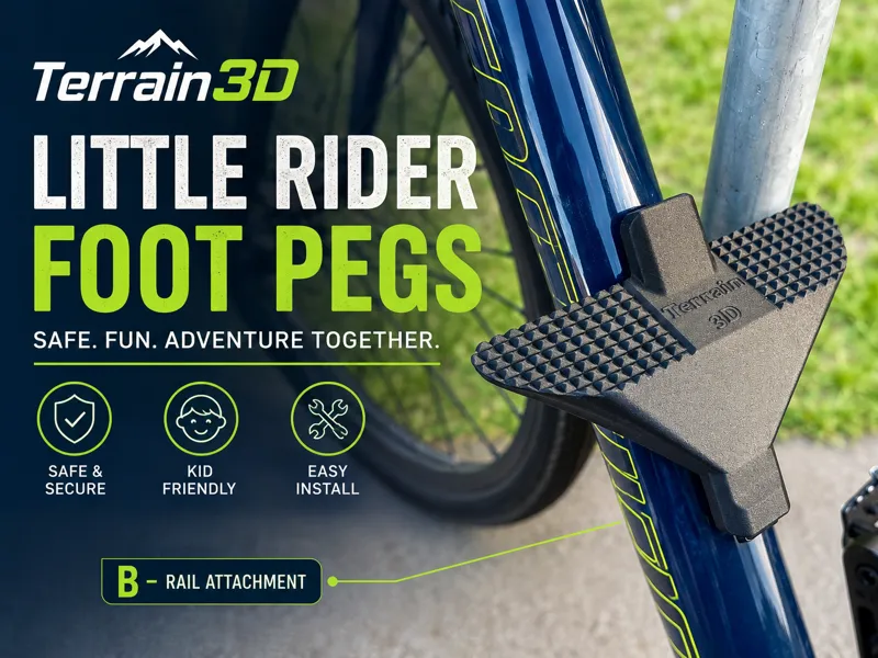 Little Rider Foot Pegs (B-Rail Attachment)