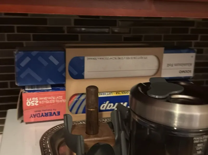 Under-shelf foil holder (A1 mini)