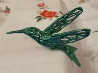 Colibri façon Voronoi — photo 2