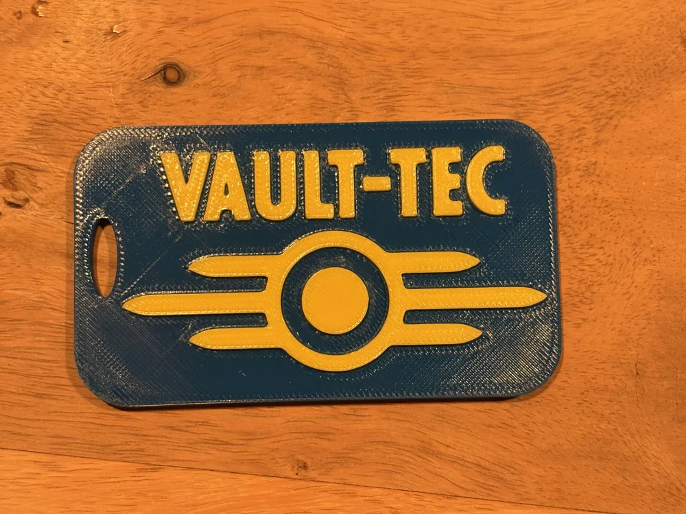 Fallout Luggage Tags - Free 3D Print Model - MakerWorld