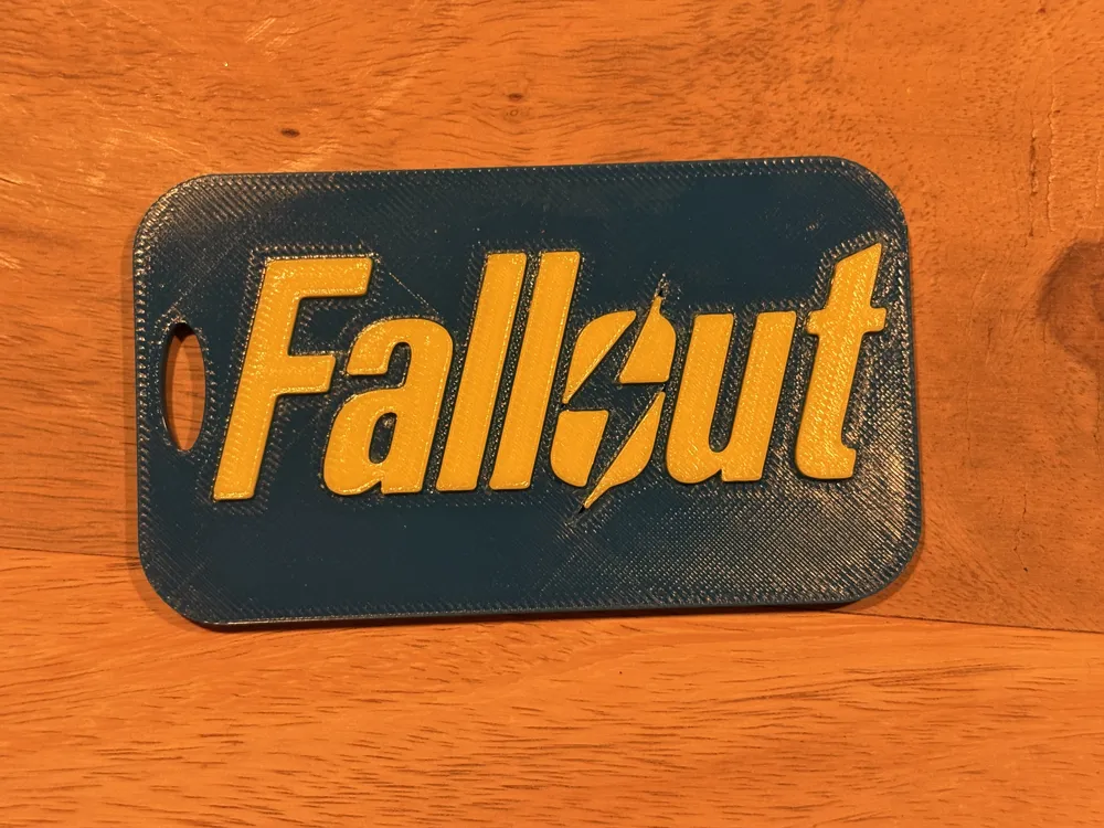 Fallout Luggage Tags - Free 3D Print Model - MakerWorld