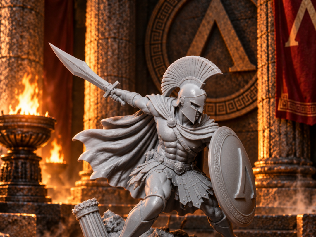Leonidas – The Spartan Warrior | Epic Battle Scene - 1