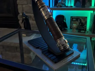 Modern Vertical Lightsaber Stand
