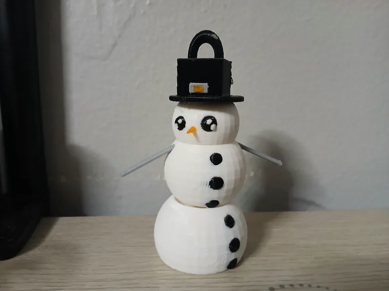Flexi Snowman Ornament