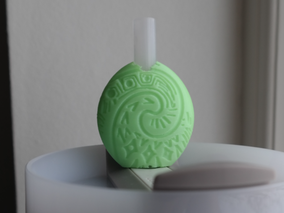 Heart of Te Fiti Straw Topper – Moana Inspired