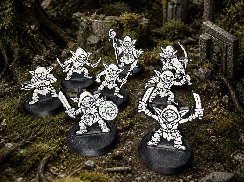 Standees Goblins D&D, Fantasy, WH.