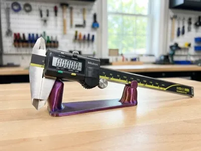 Low Profile Digital Caliper Holder