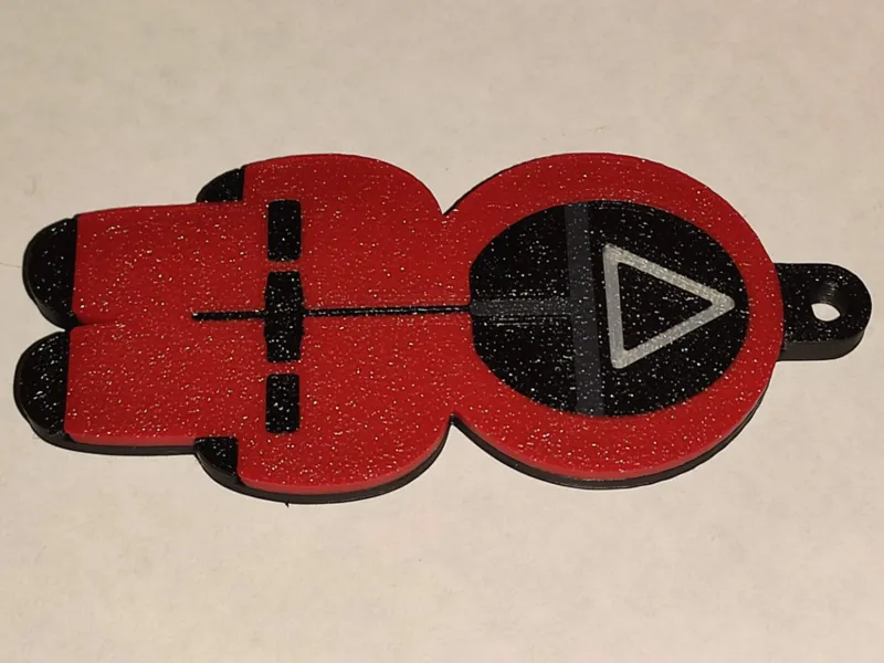 squid game keychain