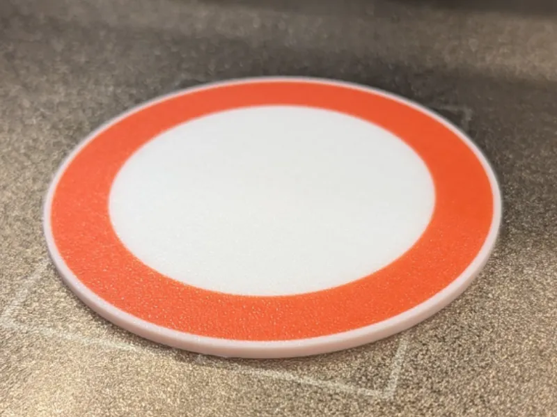 Italian road sign coasters - No transit