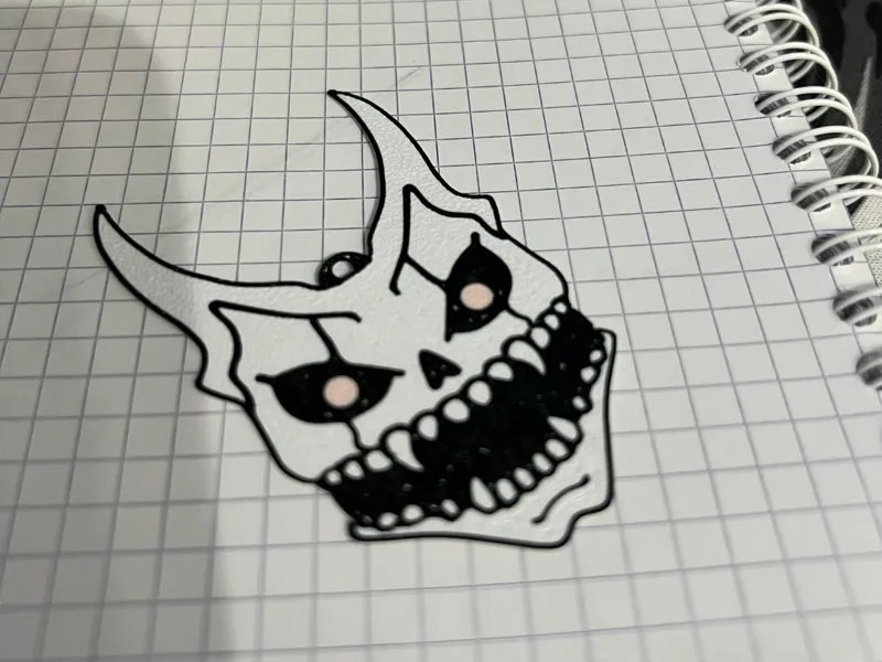 kaiju n8 keychain