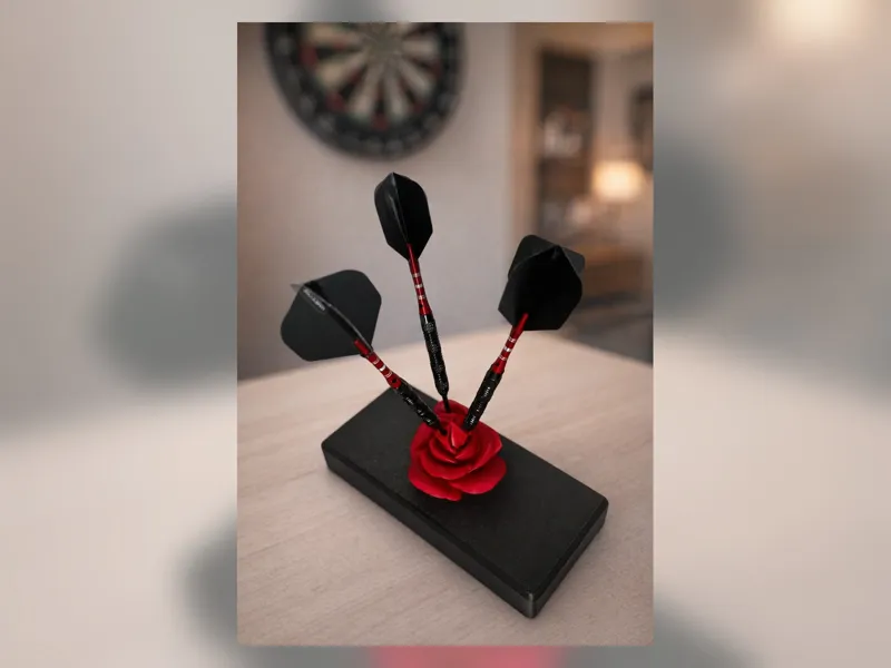Rose Dart Holder - Tabletop Stand