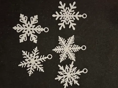 Snowflake Christmas Ornament