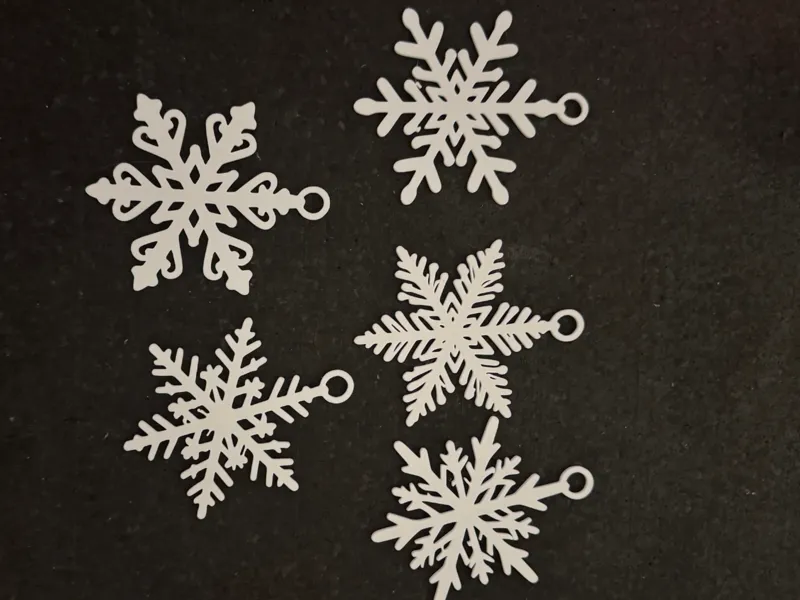 Snowflake Christmas Ornament