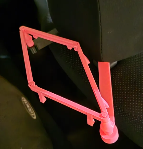 Support sac poubelle pour banquette arrière