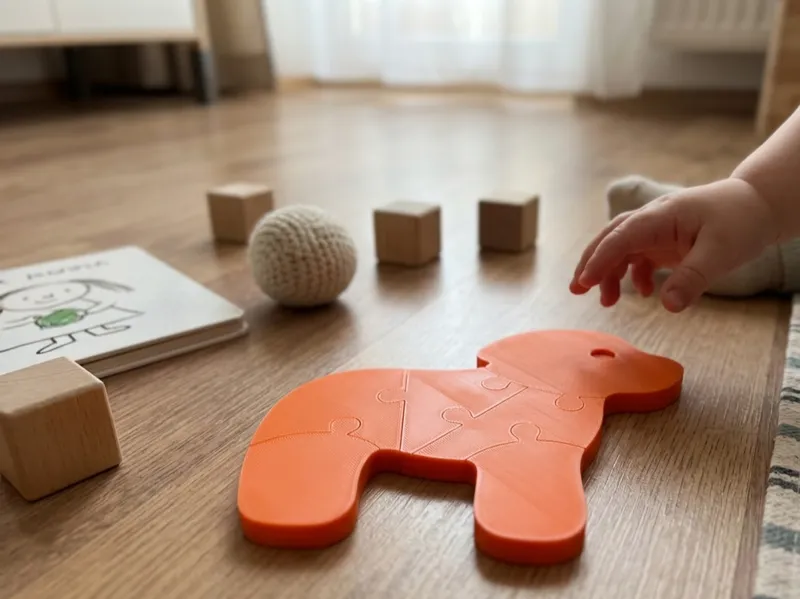 Kinder Montessori Puzzle - Hund