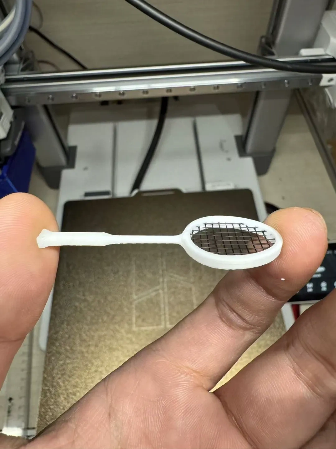Miniatura 1 do modelo 3D 羽毛球拍