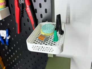 IKEA Skadis sidemounted tray