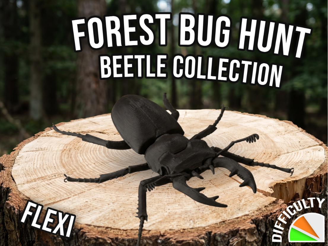Realistic Flexi Stag Beetle