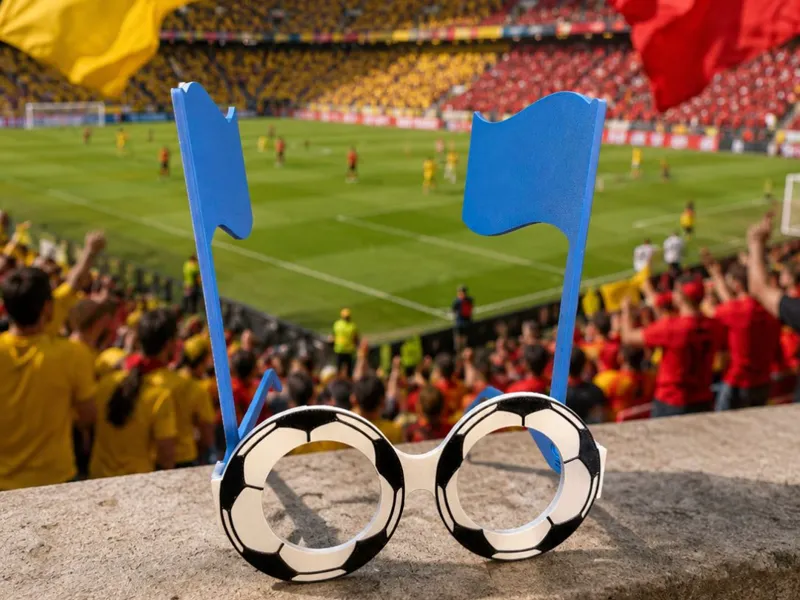 Glasses for support your football team