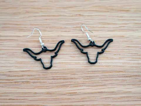Bull Earrings view 4
