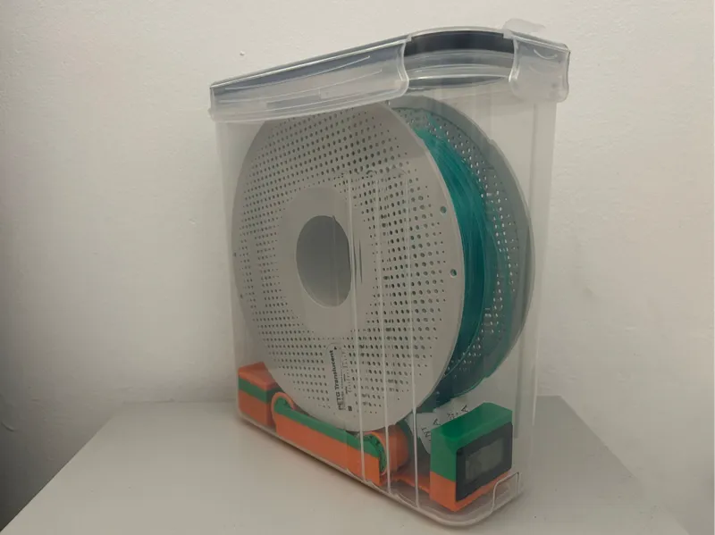 Filament Bunker - Spool Holder for Cereal Box