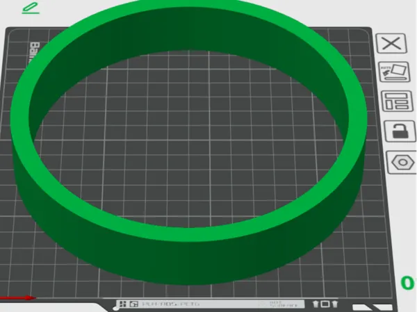 Entretoise pour haut-parleur 165 x 28,4 mm