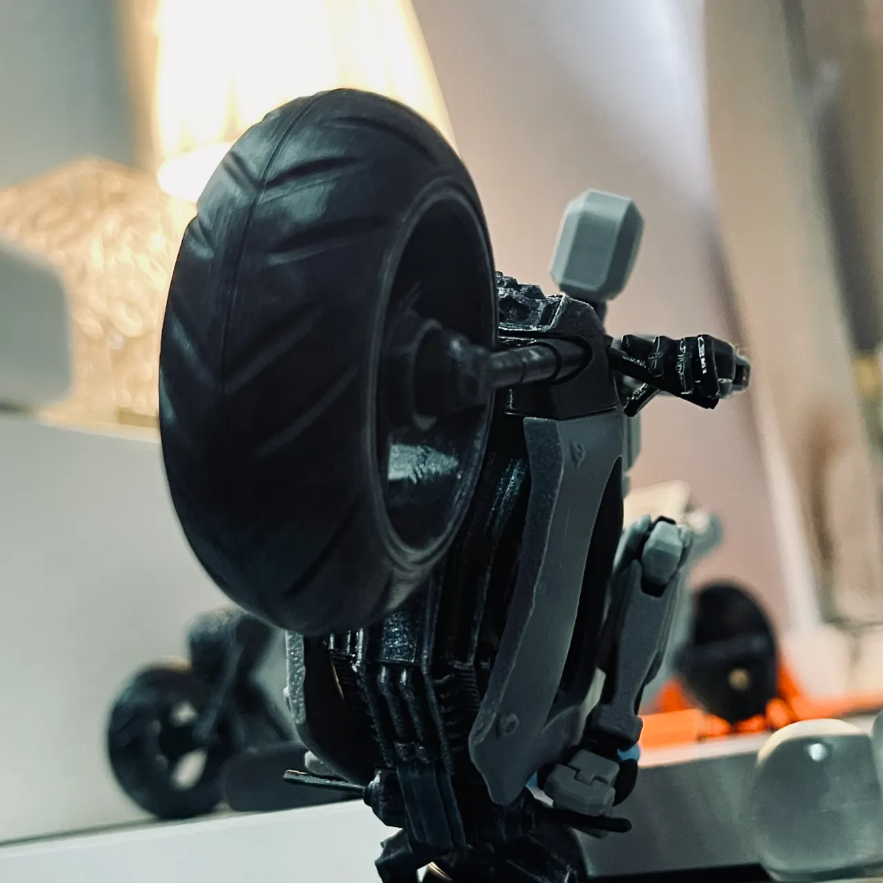 V-VEH-002 Futuristic Electric Motorcycle V2 view 3