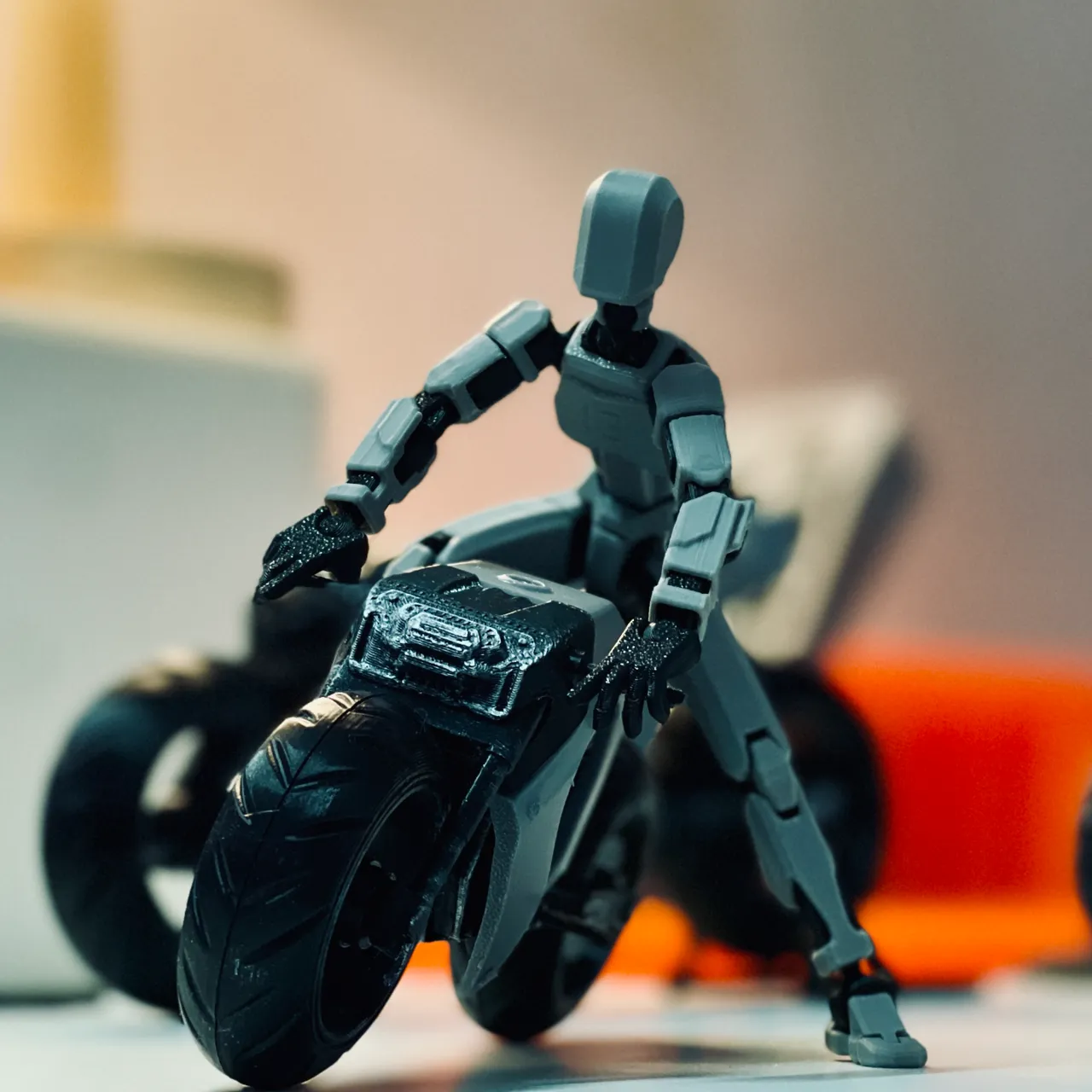 V-VEH-002 Futuristic Electric Motorcycle V2 view 4