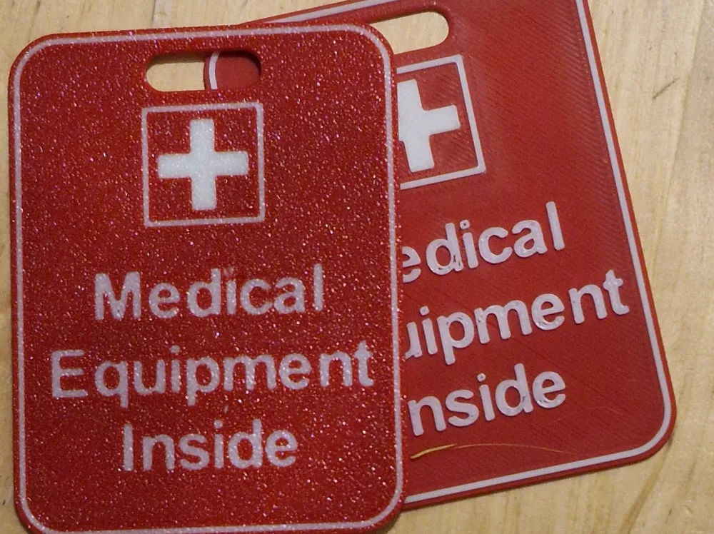 Medical Bag Tag by Maanprint MakerWorld