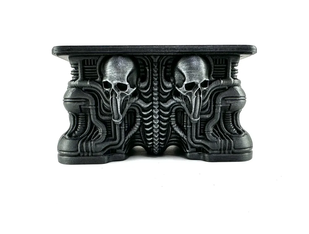 The Sacrificial Table - an H.R. Giger style stand - Free 3D Print Model ...
