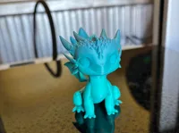 Figurine de dragon d'eau — photo 2