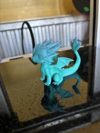Figurine de dragon d'eau — photo 3