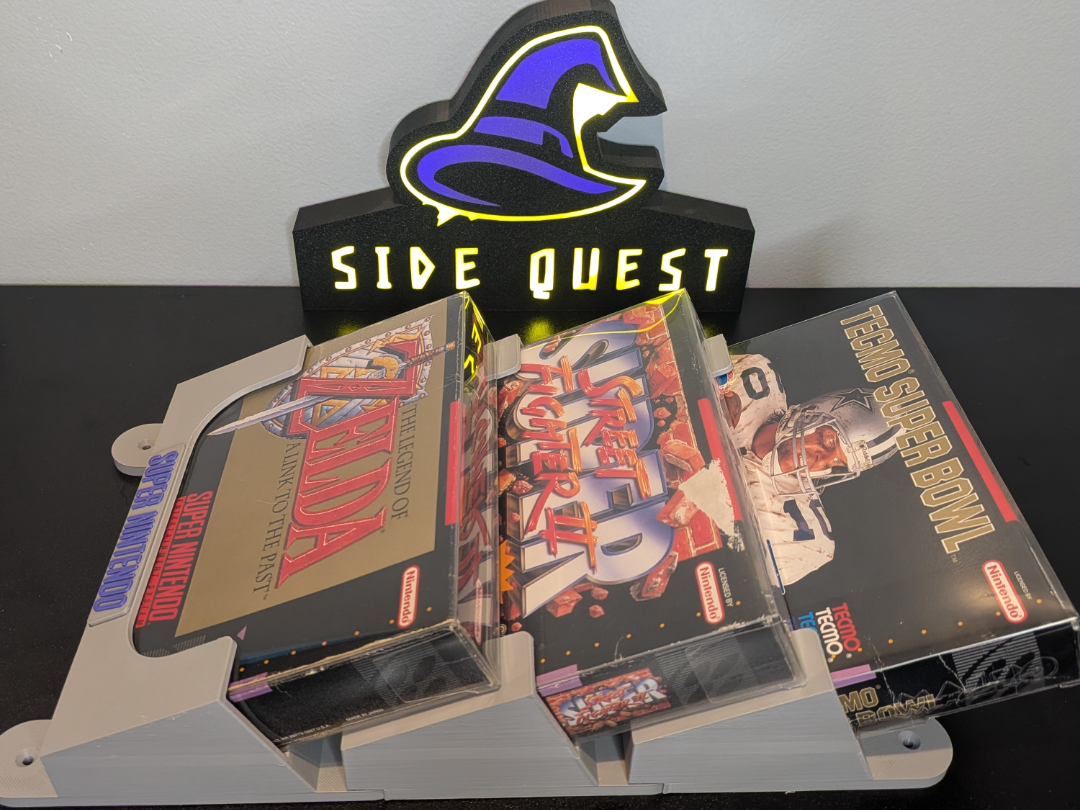 Super Nintendo CIB Wall Mount Display – Modular