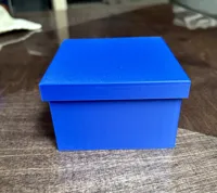 Box with Lid One Color One Plate